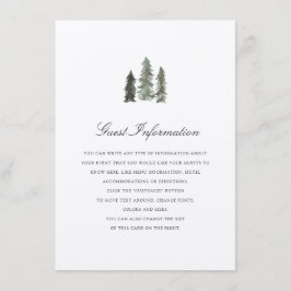 松結婚林 エンクロージャーカード