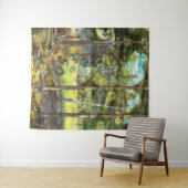 松絵画林の水色 タペストリー (インサイチュ(横))