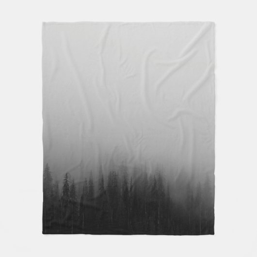 松絵画林抽象芸術 フリースブランケット (正面)