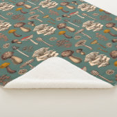 松緑の野生のキノコ シェルパブランケット (3/4)