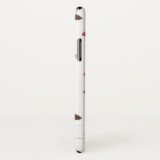 松茸甘紋_白 Case-Mate iPhoneケース (裏面/右)