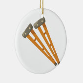松葉ずえ セラミックオーナメント (右)