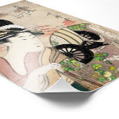 松葉創業の市川遊女 フォトプリント            (角)