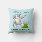 松葉杖で"足"のコリーを取る クッション (裏面)