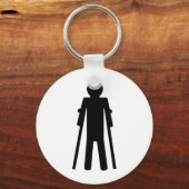 松葉杖 キーホルダー (正面)