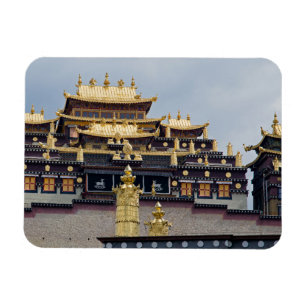 松赞林藏族寺院 - 云南,中国 マグネット