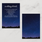 松雪冬の結婚式 エンクロージャーカード (正面/裏面)