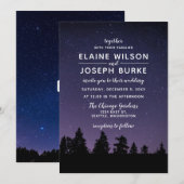 松雪冬の結婚式 招待状 (正面/裏面)