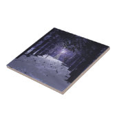 松飾り瓦のクリスマストリベット タイル (側面)