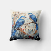 松鳥、楽しいイラストレーション、 クッション (裏面)