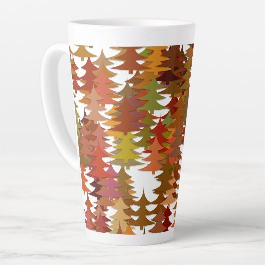 松 カフェラテマグ (左アングル)