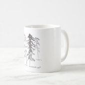 松 コーヒーマグカップ (正面右)