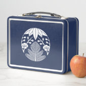 松，竹葉，梅 メタルランチボックス (インサイチュ)