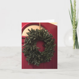 松（Abies）の wreath カード