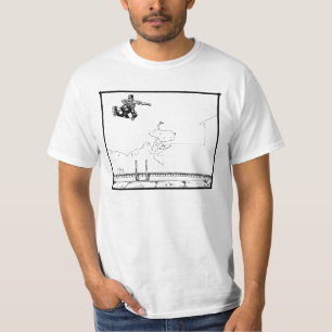 板の野生のライダー: エディーの男の子f/sの空気 tシャツ
