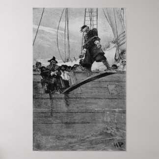 「板を歩け」 ポスター