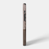 板上の漢字テキスト iPhoneケース (左側面)