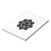 板倉巴(地抜き) ノートパッド (回転)