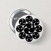 板倉巴 缶バッジ (正面&裏面)