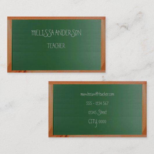 板先生 名刺 (正面/裏面)