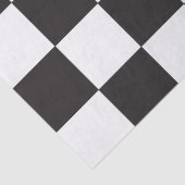 板市松模様に模様白黒クラシック板 薄葉紙 (詳細)