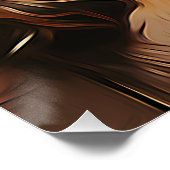 板張りの床に横たわるダシュント ポスター (コーナー)