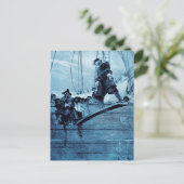 板歩きます ポストカード (スタンド正面)