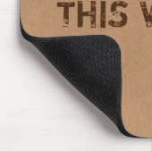 板紙箱の質の上のこの方法 マウスパッド (コーナー)