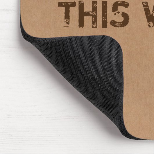 板紙箱の質の上のこの方法 マウスパッド (コーナー)