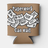 板紙缶の待機イラストレーション 缶クーラー (正面)