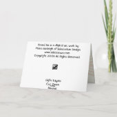 板芸術 カード (裏面)