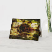 板芸術 カード (正面)