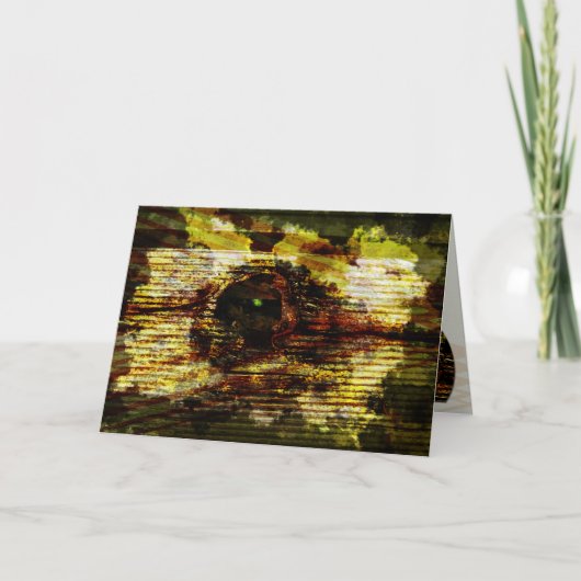 板芸術 カード (正面)