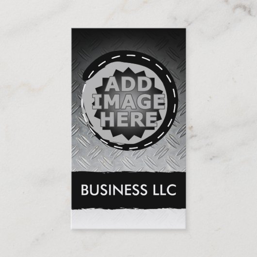 板金製ロードストローク 名刺 (正面)