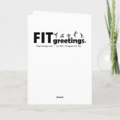 "板"の挨拶状 カード (裏面)