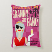 枕おばあちゃんファンシーが脚本の表紙を硬くする アクセントクッション (正面(垂直))