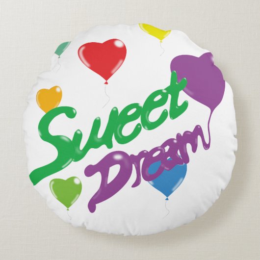 枕おもしろい ラウンドクッション (正面)