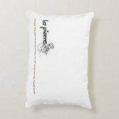 枕お洒落 アクセントクッション (裏面(縦))