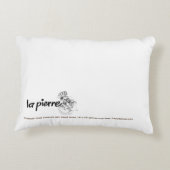 枕お洒落 アクセントクッション (裏面)