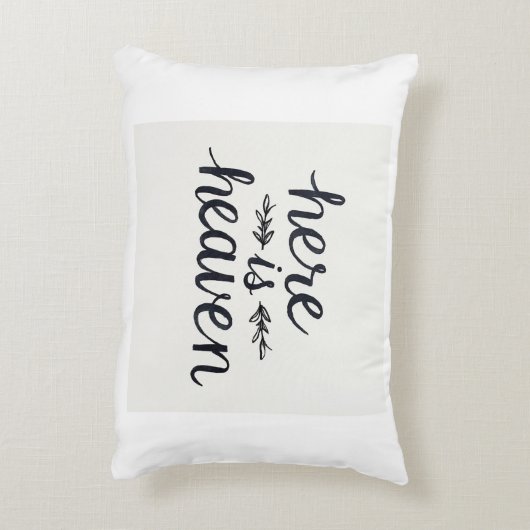 枕から天国 アクセントクッション (裏面(縦))