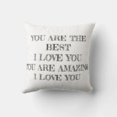 枕が好きだ クッション (裏面)