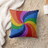 枕きらきら光るを上げる クッション (ブランケット)