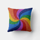 枕きらきら光るを上げる クッション (裏面)