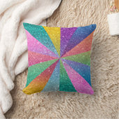 枕きらきら光るを上げる クッション (ブランケット)