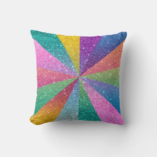 枕きらきら光るを上げる クッション (正面)