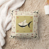 枕すばらしい50年代の魚のレトロのヴィンテージ200COLORS クッション (ブランケット)