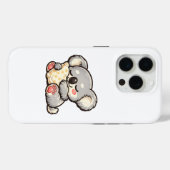 枕で眠るかわいいコアラ Case-Mate iPhoneケース (裏面 (横))