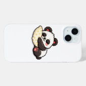 枕で眠るかわいいパンダ Case-Mate iPhoneケース (裏面 (横))