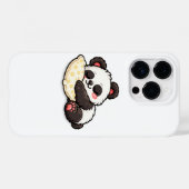枕で眠るかわいいパンダ Case-Mate iPhoneケース (裏面 (横))