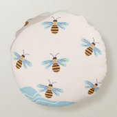 枕になる ラウンドクッション (裏面)